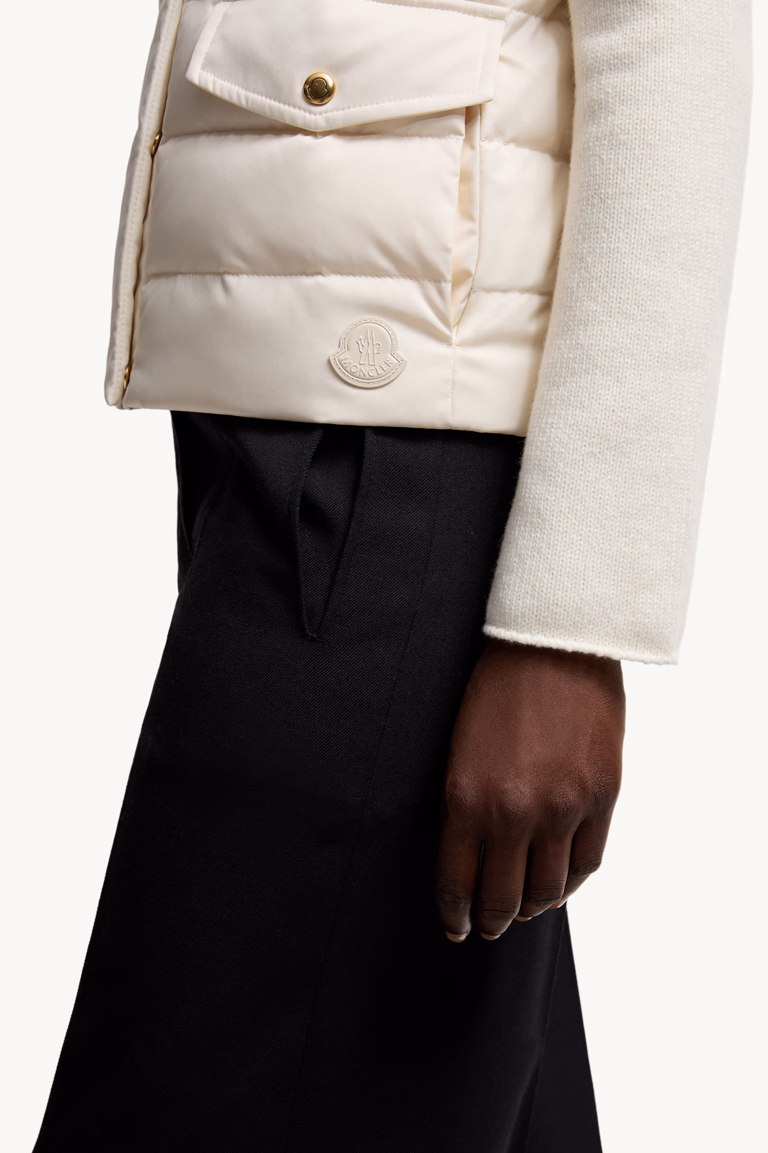Doudoune sans manches Besset Femmes Blanc Ivoire Moncler 6